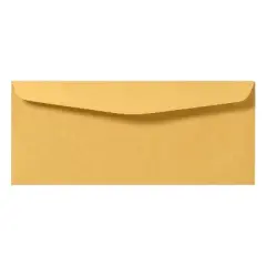 LUX Self Seal #12 Business Envelope 4 3/4" x 11" Brown Kraft 50/Pack (66456-50)