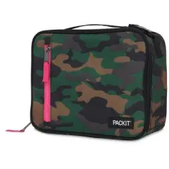 Packit Freezable Classic Lunch Box - Camo Hot Pink