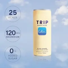 TRIP Mindful Blend Blood Orange Lightly Sparkling Botanicals - 12 fl oz Can