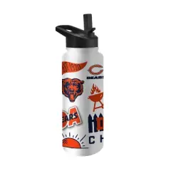 NFL Chicago Bears 34oz Native Quencher Bottle
