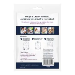 LinnieLou Disposable Baby Bibs - 10ct