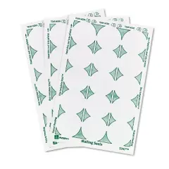 Avery Printable Mailing Seals 1" dia. White 600/Pack 05247