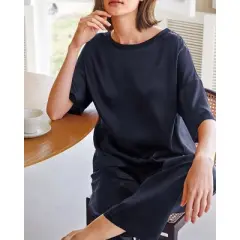 Mommesilk Sunday Morning Silk Pajamas