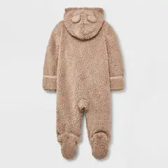 Baby Disney Winnie the Pooh Solid Bodysuit - Light Brown