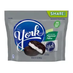 York Dark Chocolate Peppermint Patties Candy - 10.1oz
