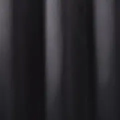 Estate View Seville Solid Room Darkening Grommet Top Curtain Panel Pair, 38"x84", Black