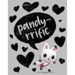 Girl's Gabby's Dollhouse Pandy-rrific Hearts T-Shirt