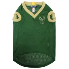 NBA Milwaukee Bucks Pets Basketball Mesh Jersey