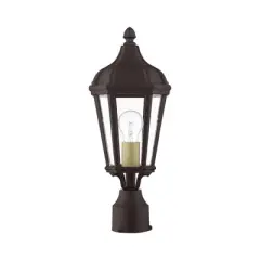 Livex Lighting Morgan 1 - Light Post Light in  Bronze