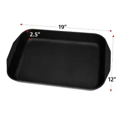 All American Roast Bake Pan Griddle, Durable Nonstick Cast Aluminum