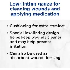 Band Aid - Mirasob Gauze Sponges, Large, 4x4 inches, 50 Ct