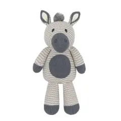 Living Textiles Baby Stuffed Animal - Zac Zebra