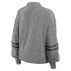 NFL New York Jets Women's Oatmeal Heather Crew Neck