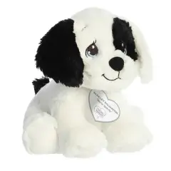 Aurora Small Barkley Dalmatian Precious Moments Inspirational Stuffed Animal White 6.5"