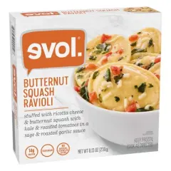 Evol Frozen Butternut Squash and Sage Ravioli - 8.13oz