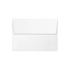 LUX A1 Invitation Envelopes (3 5/8 x 5 1/8) 50/Pack White Linen (4865-WLI-50)