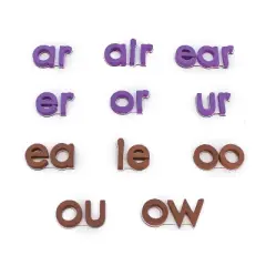 Junior Learning Rainbow Vowels, Print