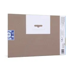 eeBoo: Birds in Fuchsia Watercolor Pad  - 16 Sheets, 85 lB Paper, 9.5 x 6.5"