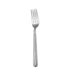 Fortessa Tableware Solutions 5pc Metropolitan Flatware Set: 18/10 Stainless Steel, Dishwasher-Safe, Service for 1, Silver