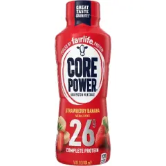 Core Power Strawberry Banana 26G Protein Shake - 14 fl oz Bottle