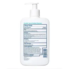 CeraVe Acne Face Wash with 2% Salicylic Acid Cleanser with Purifying Clay for Oily Skin - 16 fl oz
