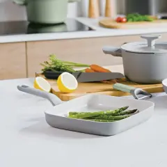 BergHOFF Balance Non-stick Ceramic Grill Pans, Recycled Aluminum