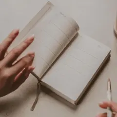 Sweet Water Decor Guided Neutral One Line A Day Journal