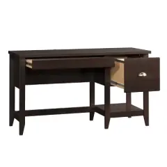 Sauder Summit Station Desk Cinnamon Cherry