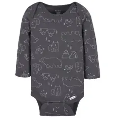 Onesies Brand Baby Boys' Long Sleeve Onesies&reg; Bodysuits, 3-Pack