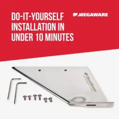 Megaware SkegGuard&reg; 27091 Stainless Steel Replacement Skeg Boat Equipment and Parts.