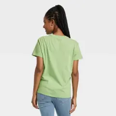 Women's Strawberry Shortcake Kindness Graphic T-Shirt- Green