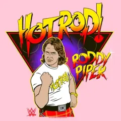 Girl's WWE Hot Rod Roddy Piper T-Shirt