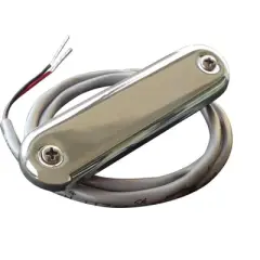 Shadowcaster Marine Lighting Courtesy Light W/2' Lead Wire - White ABS Cover - Bimini Blue - 4-pack - Model 18315080.