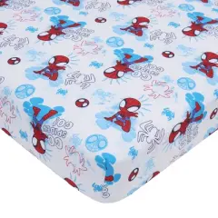 4pc Toddler Spidey and His Amazing Friends Reversible Bed Set