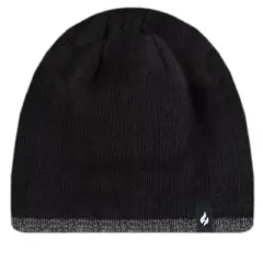 Men's Atlas Flat Knit Hat with Contrast Trim | Size One Size - Olive