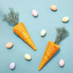 Bright Creations 6 Pack Foam Cones - Arts and Crafts Supplies, DIY Handmade Gnomes, Christmas Tree Decor, 3.8 x 9.5 In