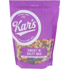 Kars Nut Products Company Trail Mix Sweet and Salty Mix - Case of 6 - 34 oz