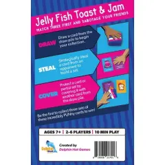 Dolphin Hat Games Jelly Fish Toast and Jam Card Game