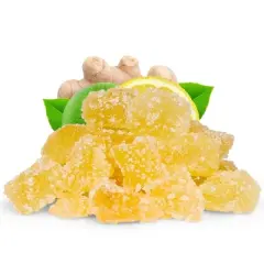 Crystallized Ginger Dices by It's Delish, 2.5 Lbs Jumbo Container