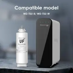 Waterdrop TSUF Ultra-Filtration Under Sink Water Filter, Replacement for Waterdrop TSU-W 3-Stage Ultra-Filtration Under Sink Water Filter System