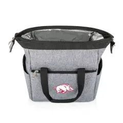 NCAA Arkansas Razorbacks On The Go Lunch Cooler - Gray