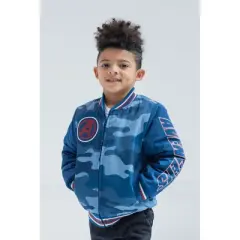 Marvel Avengers Spider-Man Varsity Bomber Jacket Toddler to Big Kid