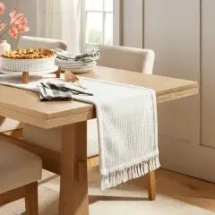 Pebble Textured Woven Table Runner - Hearth & Hand&trade; with Magnolia