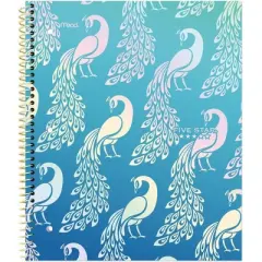 Five Star Fashion Wide Ruled Notebook 80ct Peacock, School Supplies