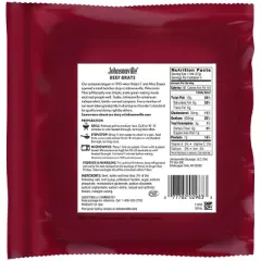 Johnsonville Smoked Beef Bratwurst - 12oz