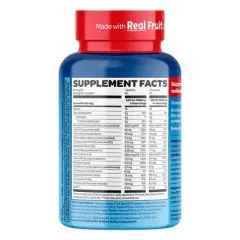 Smurfs Multivitamin Kids Vitamin Gummies, Includes 15 Daily Vitamins & Minerals, Smurfs Berry Flavored, 60ct