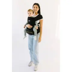 Tushbaby Hands-Free Carrier Set - Gold and Black - 2pk