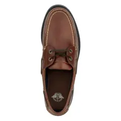Dockers Mens Castaway Leather Casual Classic Boat Shoe - Wide Widths Available
