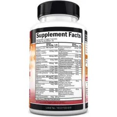 Women's Multivitamin Capsule, Energy Supplement for Women, Whole Body Health Vitamins, Bioschwartz, 60ct