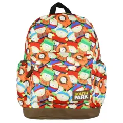 Intimo South Park Cartman Kenny Kyle Stan AOP 16" Travel School Laptop Backpack Multicolored